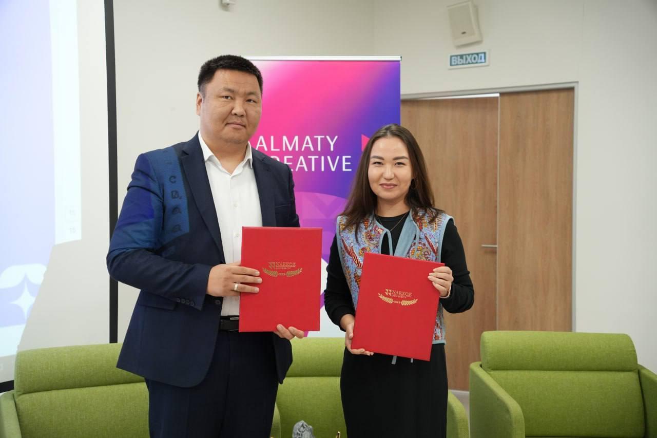 Подписание меморандума с Narxoz University