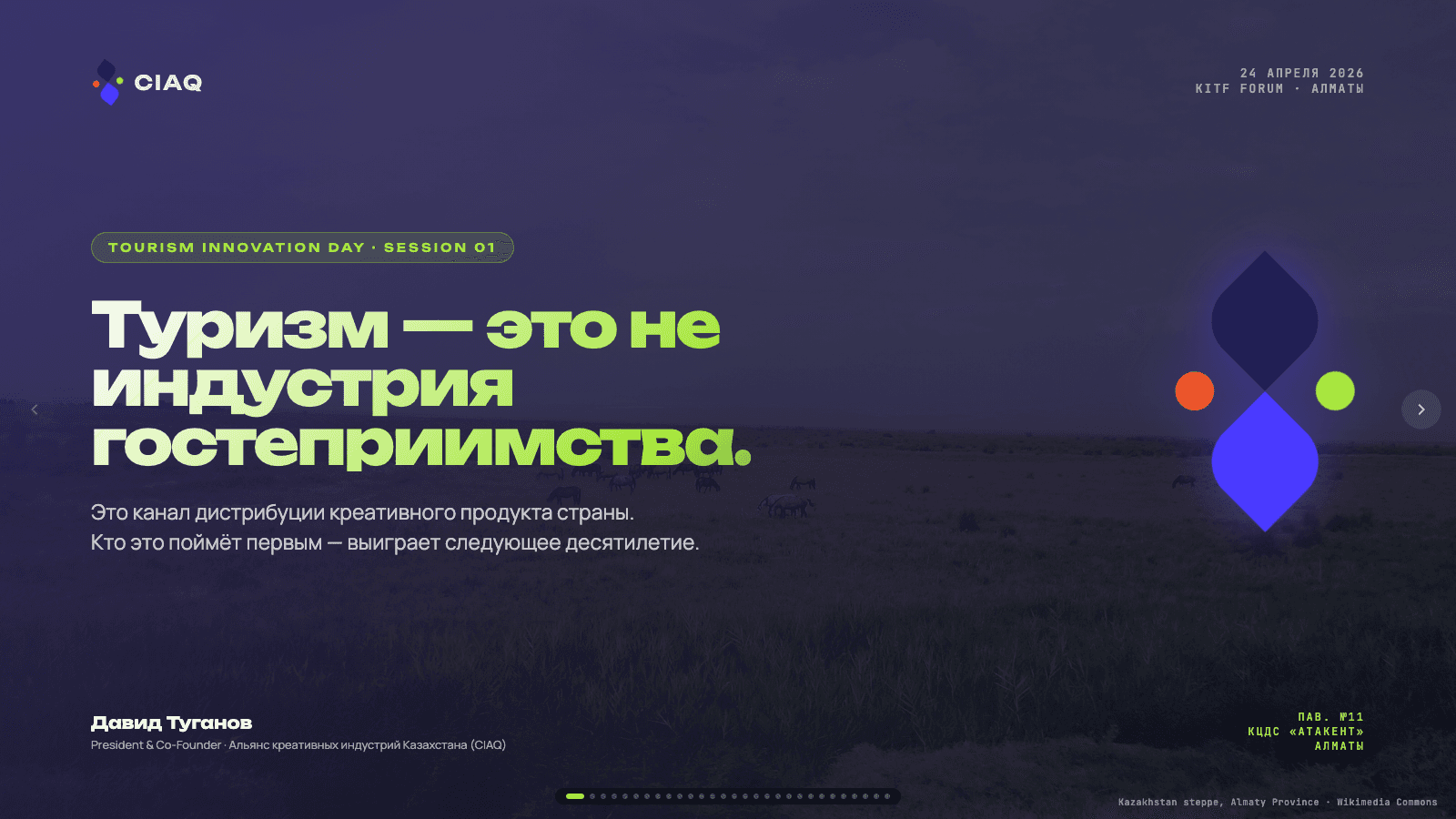 Туризм как канал дистрибуции креативного продукта